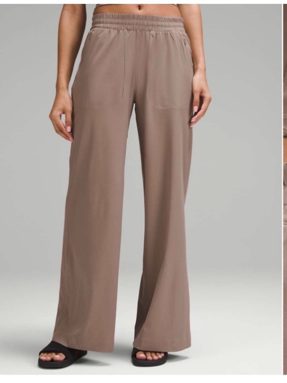 lululemon swift Wide-Leg Leg mid rise pant